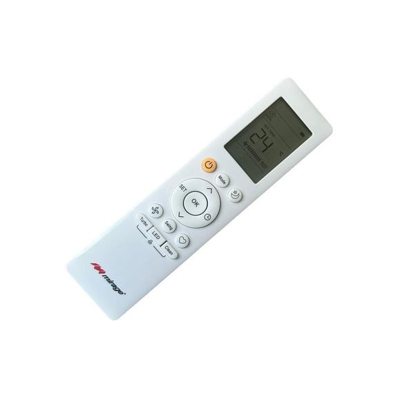 Control Remoto Para Aire Acondicionado Mirage Life 12+ RG10B blanco