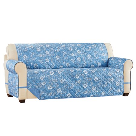 Paisley Scroll Ultra Furniture Cover Protector With Stay In Place