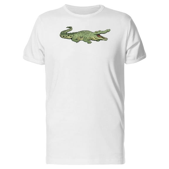 Colored Drawing Of A Crocodile T-Shirt Men -Image by Shutterstock, Male Medium