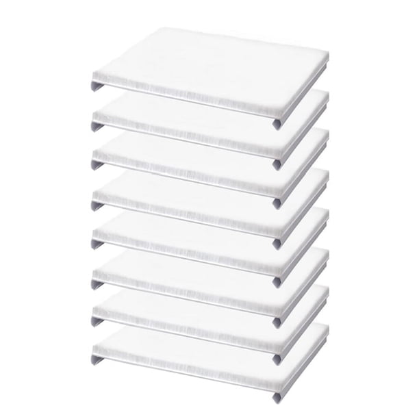 Almohadilla de repuesto de esponja de 8 piezas para retoque de bordes de pintura, cepillo para bordes de tablero, cepillo para esquinas, almohadilla de acabado para pintor