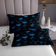 thumbnail image 3 of Erosebridal Geometric Hexagon Quilt Sets for Queen Size Bed,Gradient Bed Set,Neon Decor,Lightweight,3pcs, 3 of 5