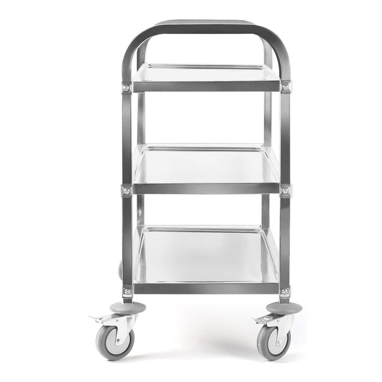 Buy tonchean 37x20x37 inch 3Tier Stainless Steel Utility Cart Commercial Kitchen Carts with
