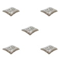thumbnail image 1 of Advancent Cojín de silla cuadrado para un asiento y cómodo Gran variedad de usos Cojines de asiento Rejilla gris adecuada Type2 NO2, 1 of 6