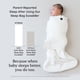 thumbnail image 4 of Saco de dormir para bebé Swaddler KYTE BABY Bamboo Rayon 1.0 Tog, 4 of 7