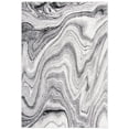 thumbnail image 3 of SAFAVIEH Amelia Aurora Abstract Area Rug, Light Gray/Ivory, 5'5" x 7'7", 3 of 12
