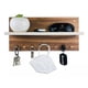thumbnail image 1 of Portallaves Organizador De Pared MDF Moderno Perchero Color Nogal, 1 of 1