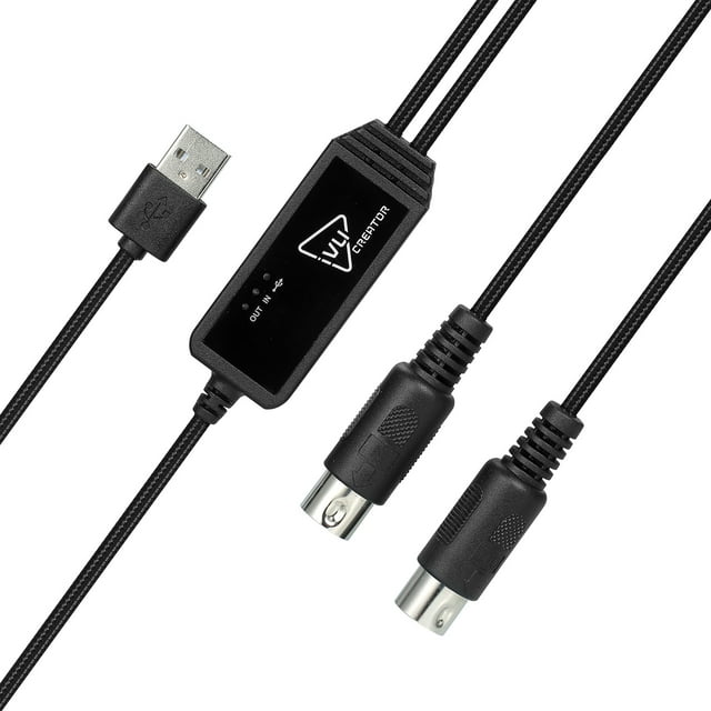Adapter Cable,Cable 5 Pin With Various Os To Usb Cable Converter Adapter Compatible Adapter Compatible With Cable Converter Pin Midi To Midi Cable Compatible With Various Pin I To Buzhi