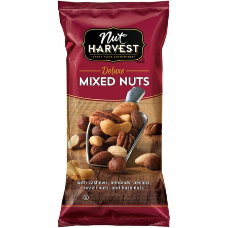 Nut Harvest Deluxe Mixed Nuts 2 75 Oz Bag Nut Harvest Deluxe Mixed Nuts 2 75 Oz Bag