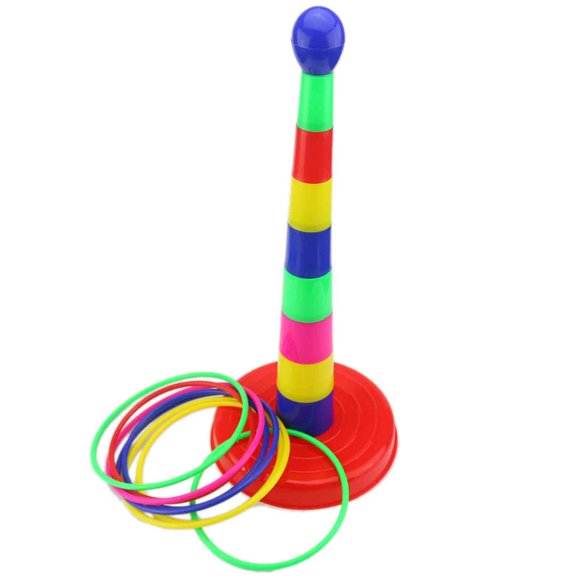 Set de juego Ring Toss Ogrmar 18 de plástico colorido para niños