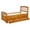 Oak, variant on Bellemave Full House Platform Bed with Storage Drawers & Shelves, Wooden House Platform Bed with LED Lights, Headboard & Footboard, Safety Guardrails, Natural