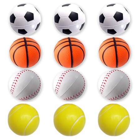 Mini Sports Balls for Kids Party Favor Toy Soccer Ball Basketball Football Baseball for Stress Anxiety Relief Relaxation;Mini Sports Balls for Kids Toy Soccer Ball Basketball Football Baseball