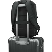 Lenovo Multiple Zipper Pockets Red Accents 16 Laptop Backpack, Black