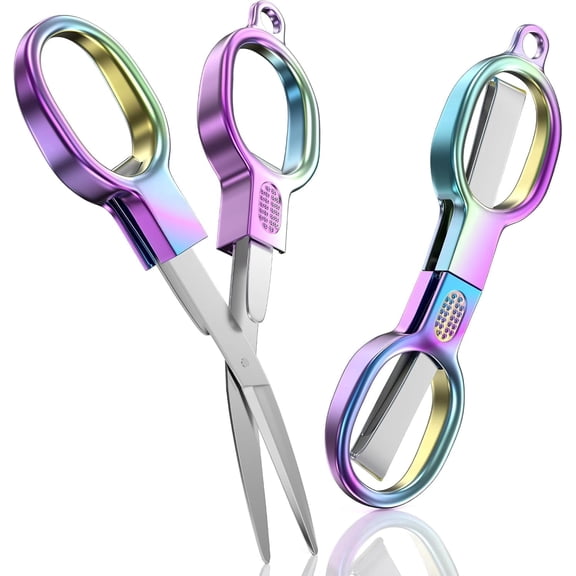 Dr. Pen Stainless Steel Folding Travel Scissors, 2 Count