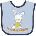 thumbnail image 3 of Inktastic My First Easter Boys Baby Bib, 3 of 4