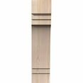 thumbnail image 2 of 6"W x 10"D x 26"H Pescadero Rough Sawn Corbel, Douglas Fir, 2 of 9