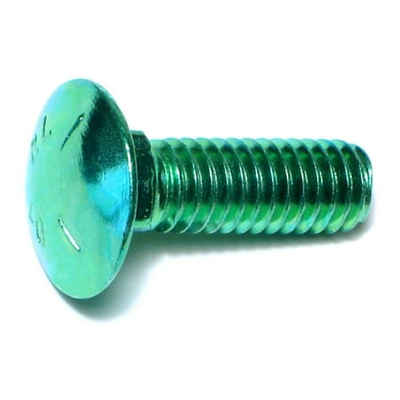 

5/16 -18 x 1 Green Rinsed Zinc Grade 5 Carriage Bolts (171 pcs.)