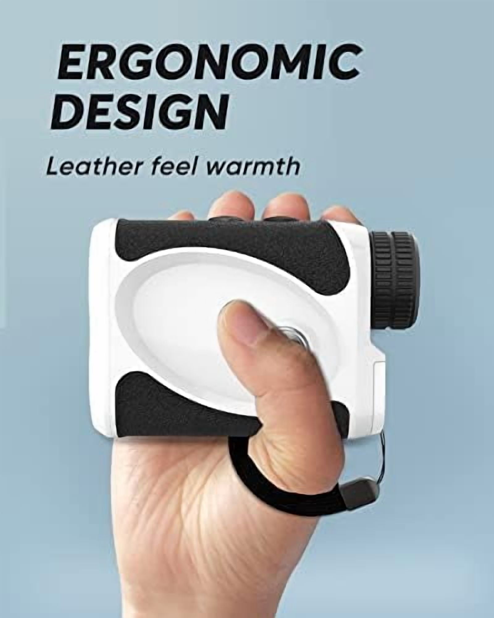 YNGLLC Golf Rangefinder, 800/1200 Yards Laser Range Finder, High Precision Flag Lock with Pulse Vibration, Tournament Legal Rangefinder for Golfing and Hunting, Battery Included