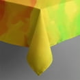thumbnail image 4 of Rainbow Tie Dye Wave Pattern Rectangle Tablecloth 60"x102",Waterproof Polyester Rectangle Table Cloth, Wipeable Spillproof Polyester Tablecloth for Dining, Camping, Indoor and Outdoor, 4 of 6