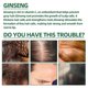 thumbnail image 4 of Spray para el crecimiento del cabello con ginseng y sérum de jengibre para el crecimiento del cabello fino y la nutrición del cuero cabelludo (6 unidades), 4 of 5