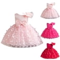 thumbnail image 5 of Hicidod Baby Girl Pageant Dress Sequins Princess Tutu Dress Toddler Flower Girls Wedding Birthday Party Tulle Gown Dresses Sales, 5 of 6