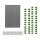 thumbnail image 1 of Aros de jardín para camas elevadas Suministros de jardinería Aros de túnel de cultivo Túnel de jardín 30 piezas, 1 of 9