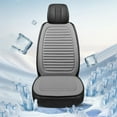 thumbnail image 4 of COM1950s One-Piece Car Seat Cushion and Backrest,Ventilated Cooling Car Cushion with 3D Airflow Design,43X20 Inch Breathable Seat Pad for Summer,Multi-Point Support Universal Fit Auto Office Chair, 4 of 8