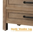 thumbnail image 4 of VENTOPYR Tall Storage Cabinet with 2 Drawers,Wood Accent Cabinet for Living Room, Entryway, Dining, 4 of 7