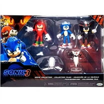 Jakks Pacific Sonic The Hedgehog 3 Mini Figure 5-Pack Set (Movie Collection)