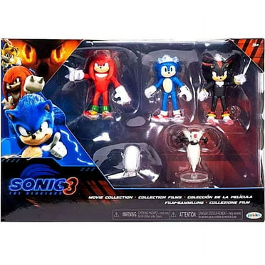 Jakks Pacific Sonic The Hedgehog 3 Mini Figure 5-Pack Set (Movie Collection)