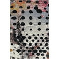 thumbnail image 5 of Unique Loom Outdoor Modern Collection Area Rug - Mira (5' 3" x 8' Rectangle White and Black/Gray), 5 of 9