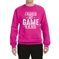 thumbnail image 2 of Wild Bobby I Paused My Game to Be Here Funny Video Gamer Joke Unisex Crewneck Sweatshirt, 2 of 6
