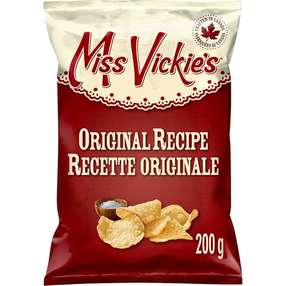 Miss Vickie's Original Recipe kettle cooked potato chips, 200GM