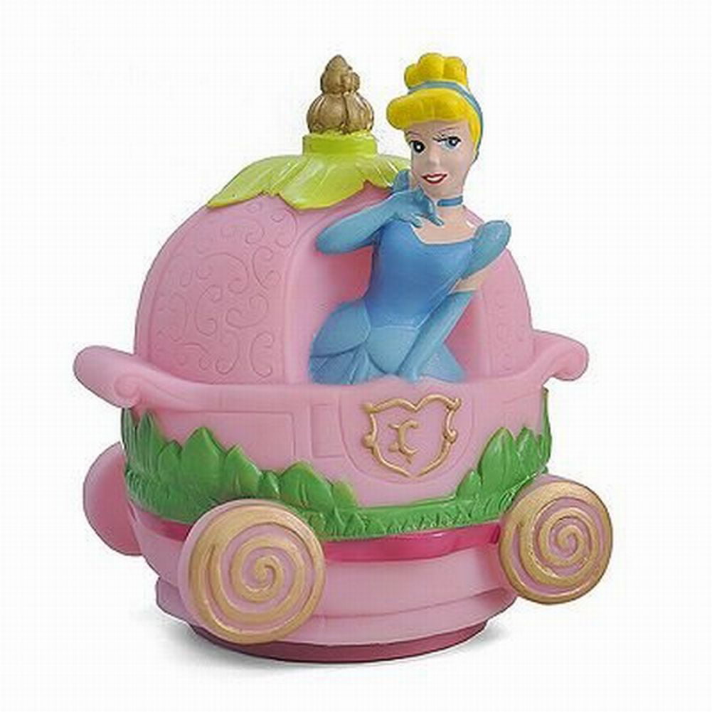 Disney Princess Cinderella 3D Portable Lamp with AAA Batteries/Micro USB 
