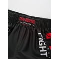 thumbnail image 5 of JanJean Kids Muay Thai Shorts Youth Boxing Kickboxing MMA Trunks Training Sports Shorts Red Letter S/140, 5 of 7