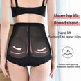 thumbnail image 6 of Elainilye Fashion Women's Shapewear Bodysuits Butt Lifting Panties Lace High-Waist Buttocks Body Shaper Underwear,Black, 6 of 9
