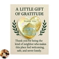 thumbnail image 4 of Shoreew Thank You for Being The Kind of Neighbor Gift Little Heart Pocket Hug Token with Inspirational Card Appreciation Gifts for Neighbors, 4 of 7