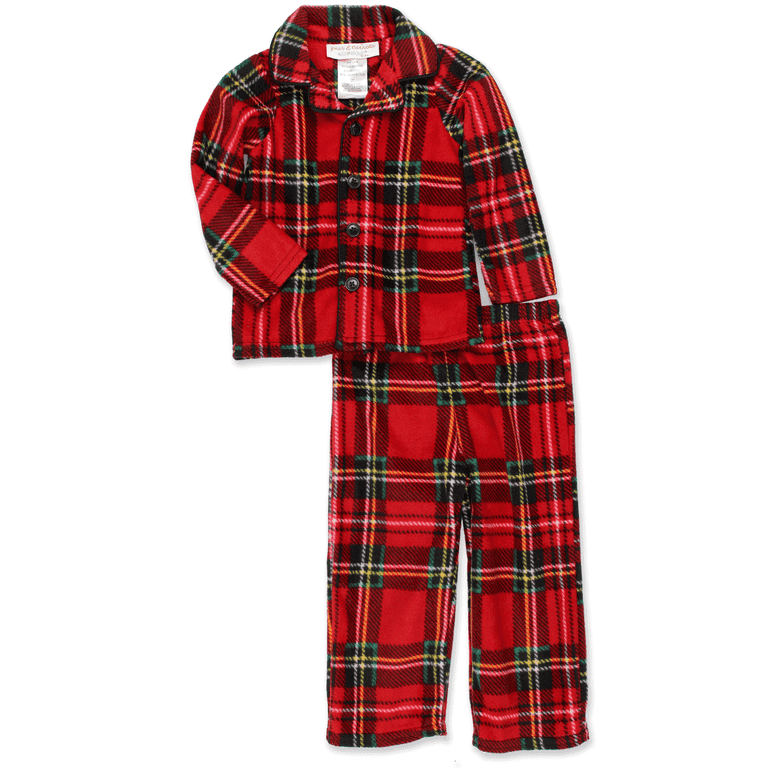 Plaid pajamas for kids sale