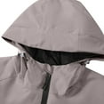 thumbnail image 4 of Lolmot Regatta Waterproof Jacket for Men and Women Windproof Hooded Windbreaker Lightweight Raincoat Waterproof Coat Ski Snowboarding Jacket, 4 of 5