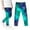 02#Blue, variant on GERsome Leggings for Girls Soft Comfortable Cute Print Thin Leggings for Kids 3-8 Years Ankle Length Girls Printed Leggings