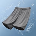 thumbnail image 7 of OGLCCG Men's Athletic Shorts Quick Dry Mesh Basketball Shorts for Men Lightweight Mens Workout Gym Running Shorts with Pockets,Gray, 7 of 7