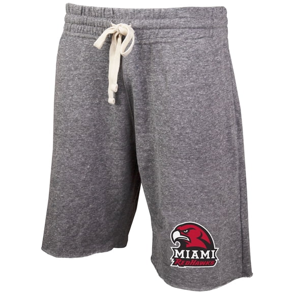 Men's Concepts Sport Gray Miami University RedHawks Mainstream Terry Shorts
