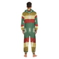 thumbnail image 7 of IAUYY Unisex Adult Onesie Pajamas Ultra-Soft Crystal-Soft Fabric, Halloween Adult Onesie Pajamas Adults,With a Zipper Plus Size Onesie Pajamas, Three-color Christmas, 7 of 7