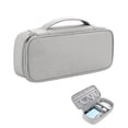 thumbnail image 7 of Eqslft Portable Tech Accessories Organizer,Waterproof Electronic Accessories Pouch Bag for Cable, Cord, Charger, Phone, Power Bank, Earphone, 25×12×6.5cm, 7 of 7