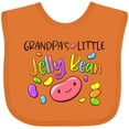 thumbnail image 3 of Inktastic Grandpa's Little Jellybean Cute Easter Candy Boys or Girls Baby Bib, 3 of 4