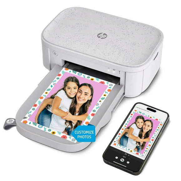 HP Sprocket Studio Plus 4x6" Wireless Instant Photo Printer – Wi-Fi, Premium Dye Sublimation, Compact - Prints Vibrant Color Pictures from iOS & Andr