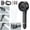 Dary Gray, variant on Ion Drops Shower Head, 4 Spray Mode Ion Drops Filtered Showerhead with 59 Inch Hose and Holder, High Pressure Shower Head and Hose Set with Pause Switch for Pets Bath-Remove Chlorine (Gray)