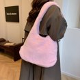 thumbnail image 2 of Bolso Hombro para Mujer Mano Y Esponjoso Compras Suave Gran Capacidad, 2 of 9