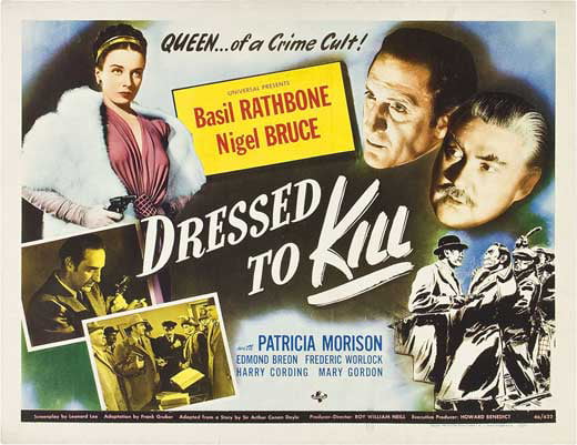 Thriller Dressed to Kill Movie POSTER Movie POSTER 1941 