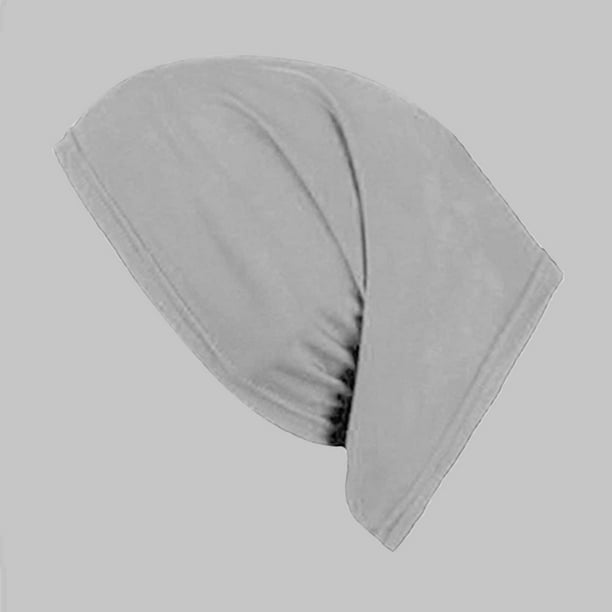 Pañuelo elástico de color liso para hombre, estilo hip hop, para la cabeza, de poliéster