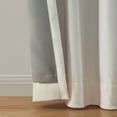 thumbnail image 4 of Better Homes & Gardens Dutch Velvet Solid 100% Blackout Curtain Panel, Off White, 52" W x 108" L, 4 of 5